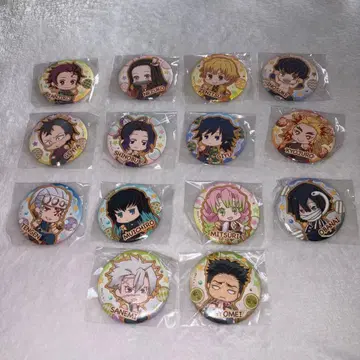 새상품 귀멸의 칼날 캔 배지 세트