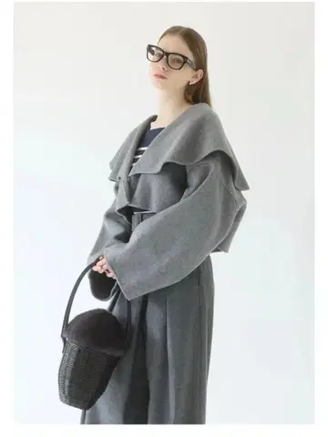 GIRLISH St.cecilia 빅칼라 볼레로 코트