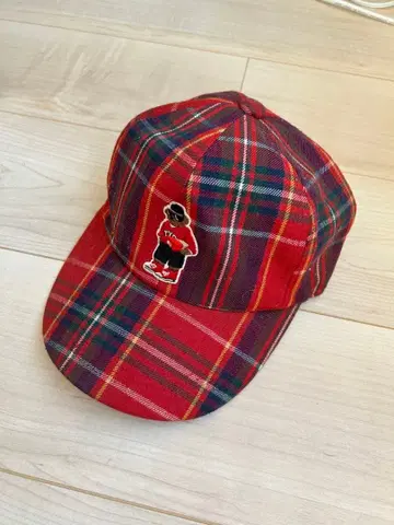 KINSTYO 체크 무늬 캡