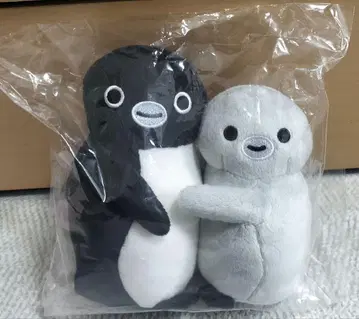 Suica 펭귄 허그 마그넷 봉제 인형 펜스타