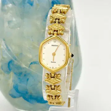 RADO 다이아 1P 133.9671.2 빈티지 쿼츠 손목시계