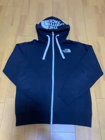 THE NORTH FACE 블랙 후드티 풀 집업