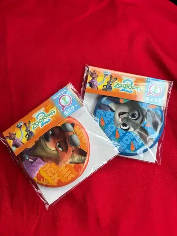 주토피아 캔 거울 2개 세트