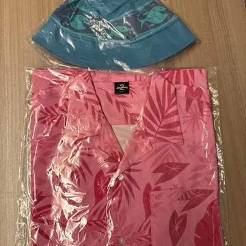 주토피아 해피 복권 알로하 셔츠 x 버킷 햇 세트 닉