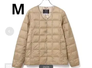 로페 별주 TAION 다운 자켓 베이지 M 사이즈 TAION 이너