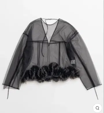 MAISON SPECIAL 튤 상의