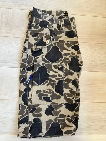 XLARGE 카모플라쥬 숏팬츠 32
