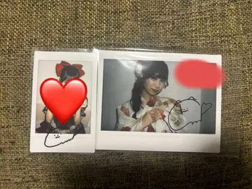 favme 미오가와 마이카 유카타 와이드 폴라로이드 사인 포함