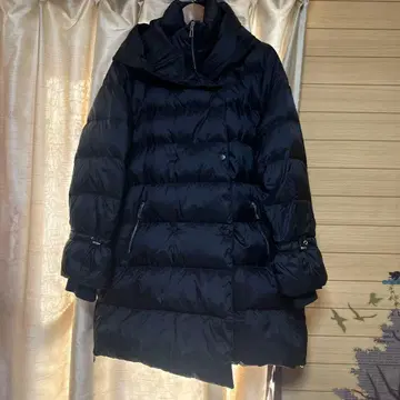 ZARA 네이비 2way 다운 코트 L~XL 13 15호 클리닝 완료