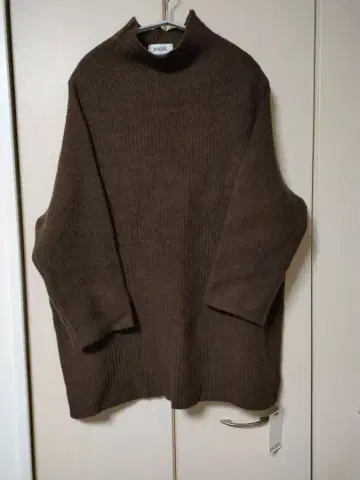 택 포함 미사용 스나이델 롱 니트 미니 원피스 빅 사이즈