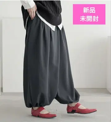 새상품 인기 오샤레 워커 n'OrLABEL 사루엘 팬츠 아라비아