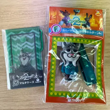 주토피아2 해피 복권 파우버트 러버 마스코트 멀티 케이스