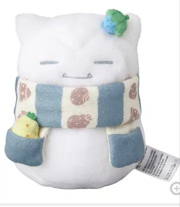 봉제 인형 눈사람 카비곤 포켓몬 센터 크리스마스 눈사람