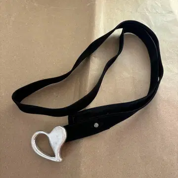 [ WANDERUNG ] HEART 벨트 블랙