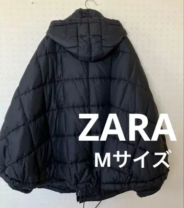 ZARA 퀼팅 판초