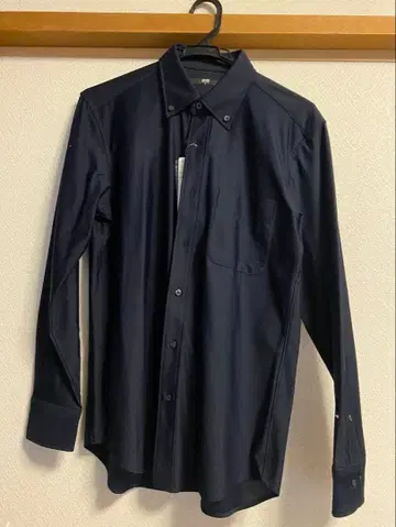 UNIQLO 긴팔 셔츠 네이비 S