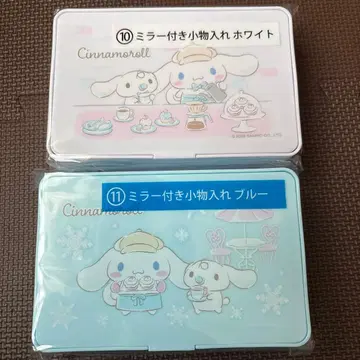 시나모롤 산리오 당첨 복권 거울 포함 소품함