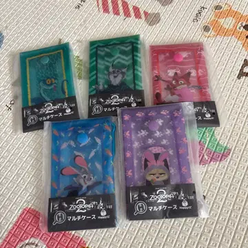 주토피아2 Happy 복권 멀티 케이스 5개 세트