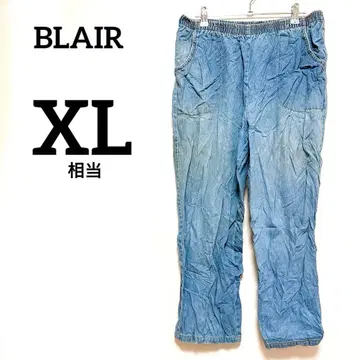 BLAIR 라이트 블루 데님 팬츠 [ XL ] 16PT 루즈핏 허리밴딩