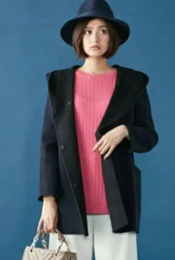 자유구 리버 울 후디드 코트