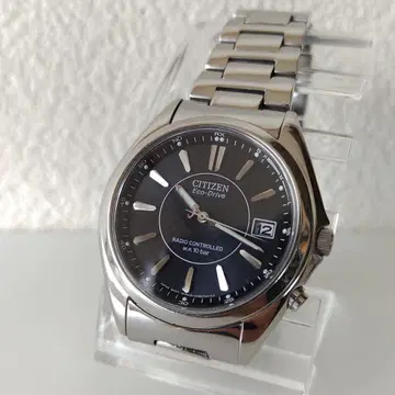 시티즌 에코드라이브 전파 솔라 남성용 비즈니스 포멀 신사 스테인리스