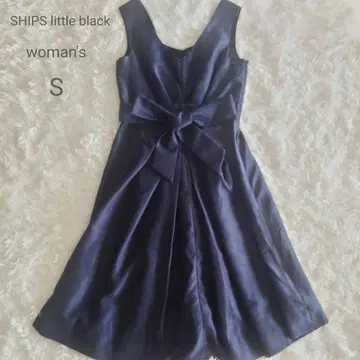 SHIPS 리틀 블랙 슬리브리스 원피스 S
