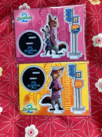 주토피아 해피 복권 G상 아크릴 스탠드 프롭스 닉 주디