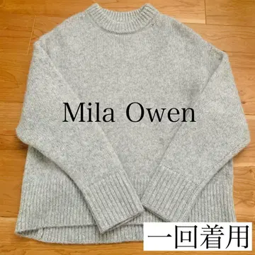 미라 오웬 그레이 니트