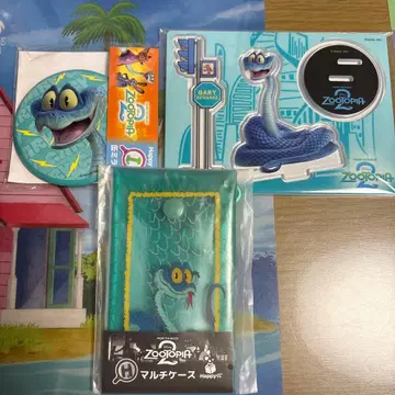 주토피아 해피 복권 멀티 케이스 캔 거울 아크릴 스탠드 게리