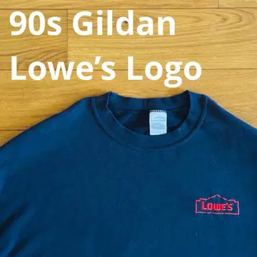 90s USA Lowe's Gildan XL 맨투맨 네이비 컬러 멕시코제