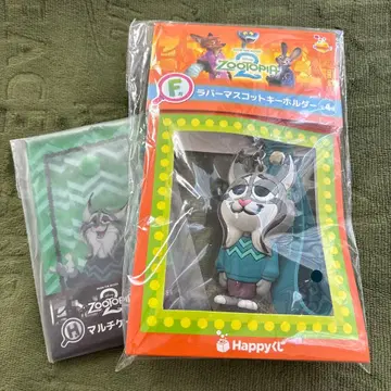 주토피아2 해피 복권 파우버트 러버 마스코트 멀티 케이스