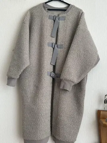 그레이 플리스 자켓