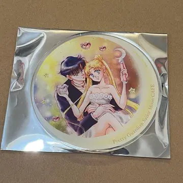 세일러문 카페 아크릴 코스터 키 비주얼 옐로우 컬러