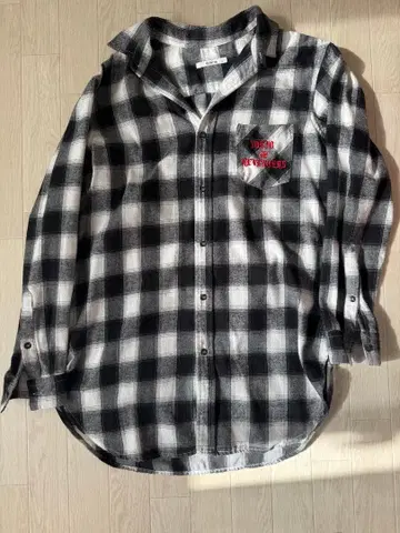 도쿄 리벤저스 ] 콜라보 아이템 마이키 롱 체크 셔츠