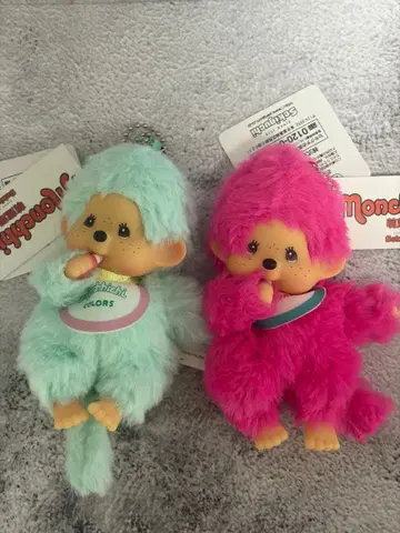 택 포함 새상품 몽치치 colors 페어 2체