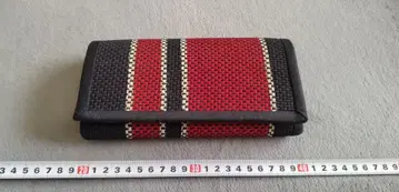 소방관 복장 리메이크 장지갑 자수 소방관 복장 리메이크