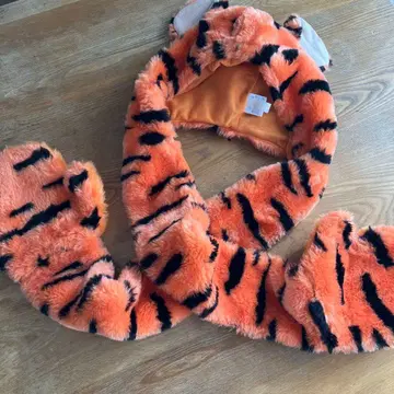 디즈니 랜드 티거 머플러 팬캡