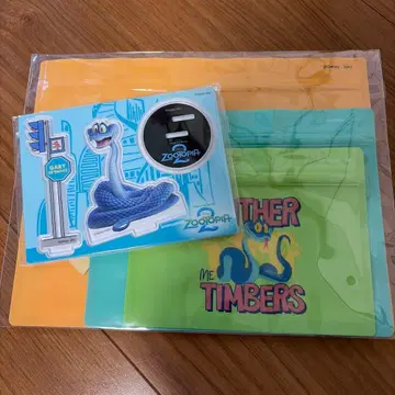 주토피아2 해피 복권 아크릴 스탠드 블록 G상 게리 지퍼