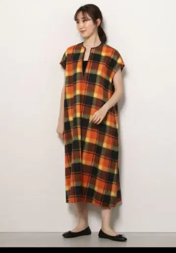 하자 shipsany FAbRICA 체크 텐트 원피스 오버롤 스커트
