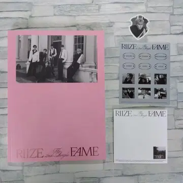 RIIZE 2ND SINGLE FAME 앨범 CD 포함