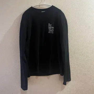 미세스 그린애플 긴팔 티셔츠 L 사이즈 블랙