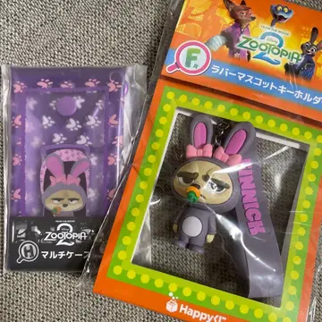 주토피아2 해피 복권 F상 러버 마스코트 키링 피닉