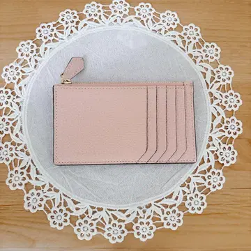 BONAVENTURA 미니 지퍼 지갑 사쿠라 핑크