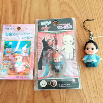 큐피 스트랩 3종 세트 오키나와 시사 가면라이더 기모노 지역 한정