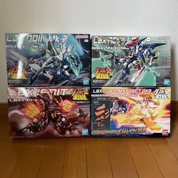 골판지 전기 LBX 프라모델 4세트