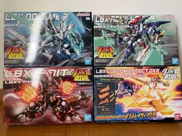 골판지 전기 LBX 프라모델 4세트