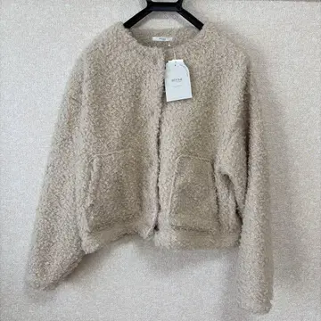 mysa closet 푸들 보아 자켓 L