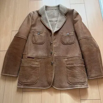 최고급 PAPAS 무스탕 자켓