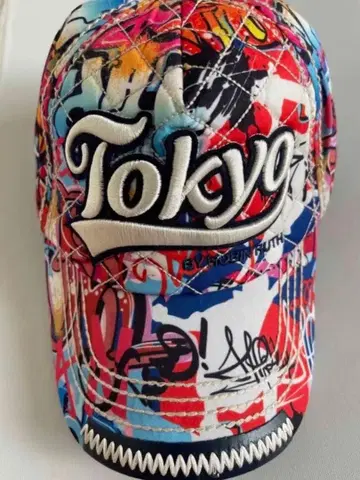 TOKYO 모자 캡 로빈 루스 그래피티 스타일
