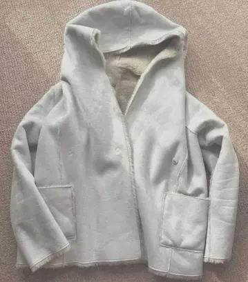 LADY LUCK LUCA 페이크 무스탕 스웨이드 리버서블 무스탕 코트